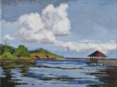 Bay Island painting