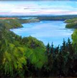 Niagara River Painting