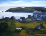 View of Manana painting