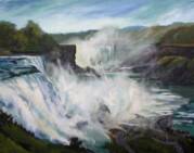 Niagara American Falls Original painting